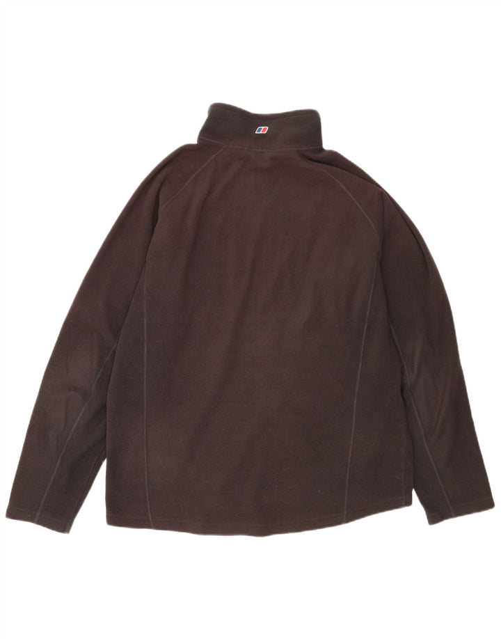 Jaqueta de lã masculina Bergans UK 40 grande poliéster marrom