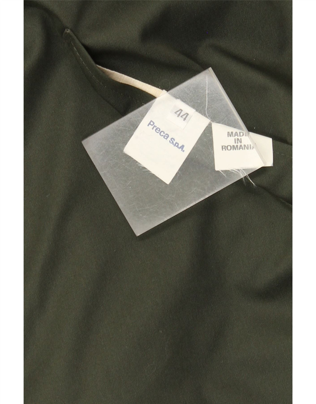 Sobretudo reversível feminino vintage EU 44 XL Khaki Poliéster