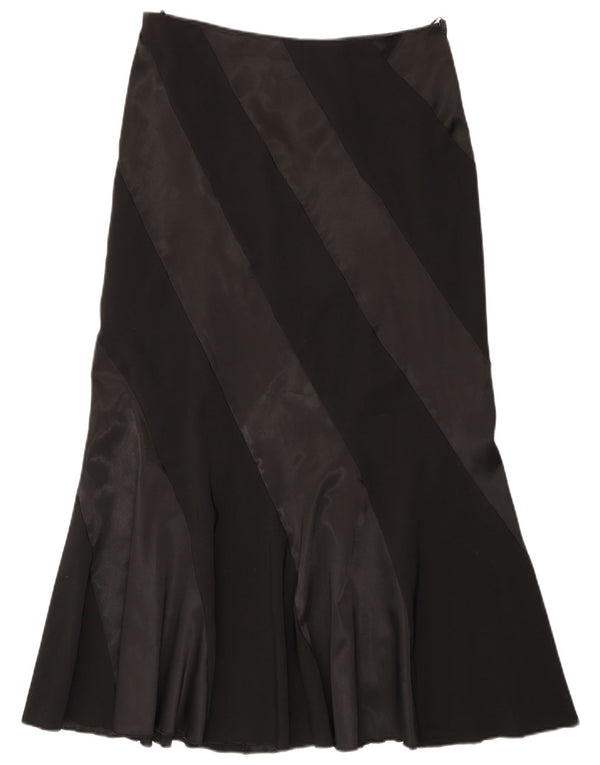 Morgan Womens Midi Trumpet Skirt EU 40 Medium W30 Black Colourblock
