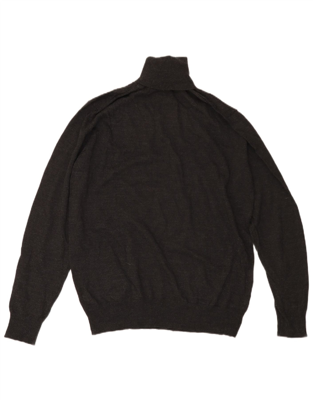 Zara Suéter masculino com gola redonda XL preto