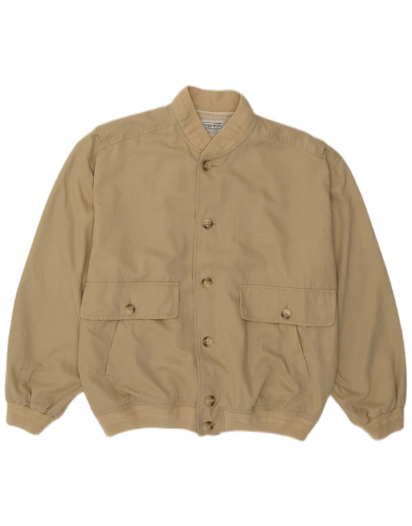 Jaqueta bomber masculina Papermoon UK 38 bege médio