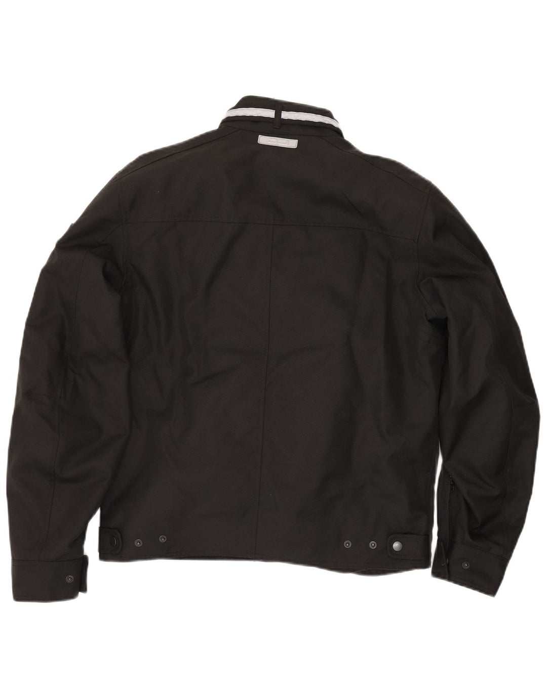 OJ Atmosfere Mens Racer Jacket UK 38 Médio Preto Poliéster