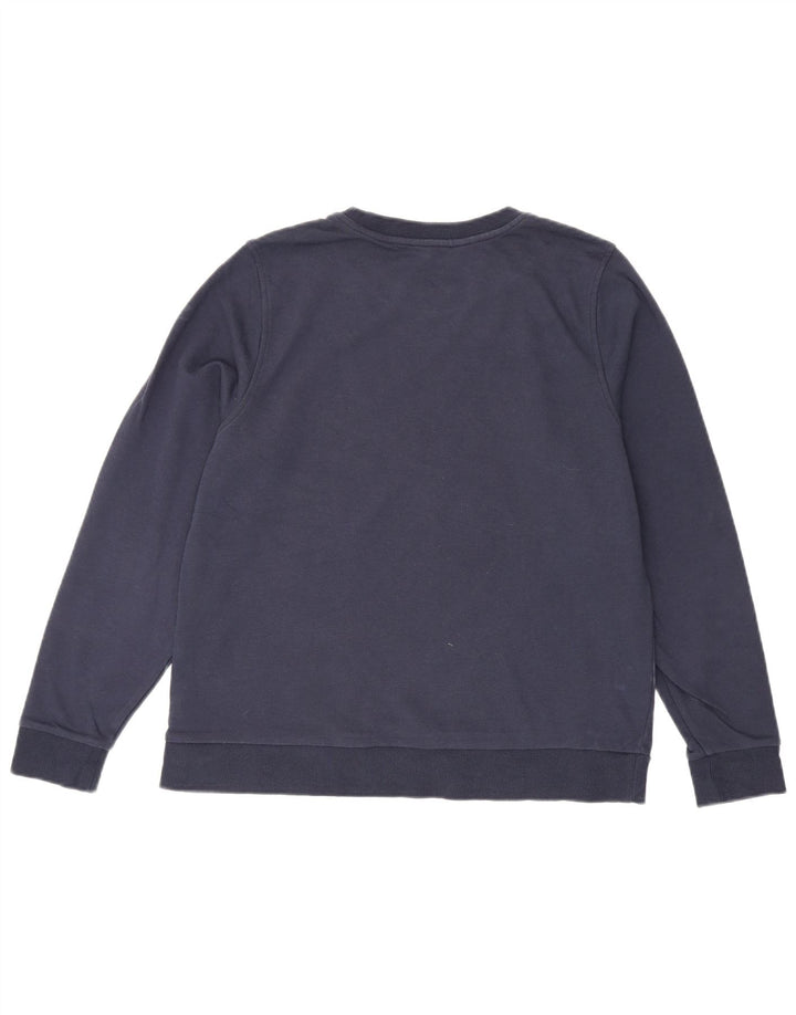Suéter feminino Marks & Spencer Inglaterra Reino Unido 16 grande azul marinho