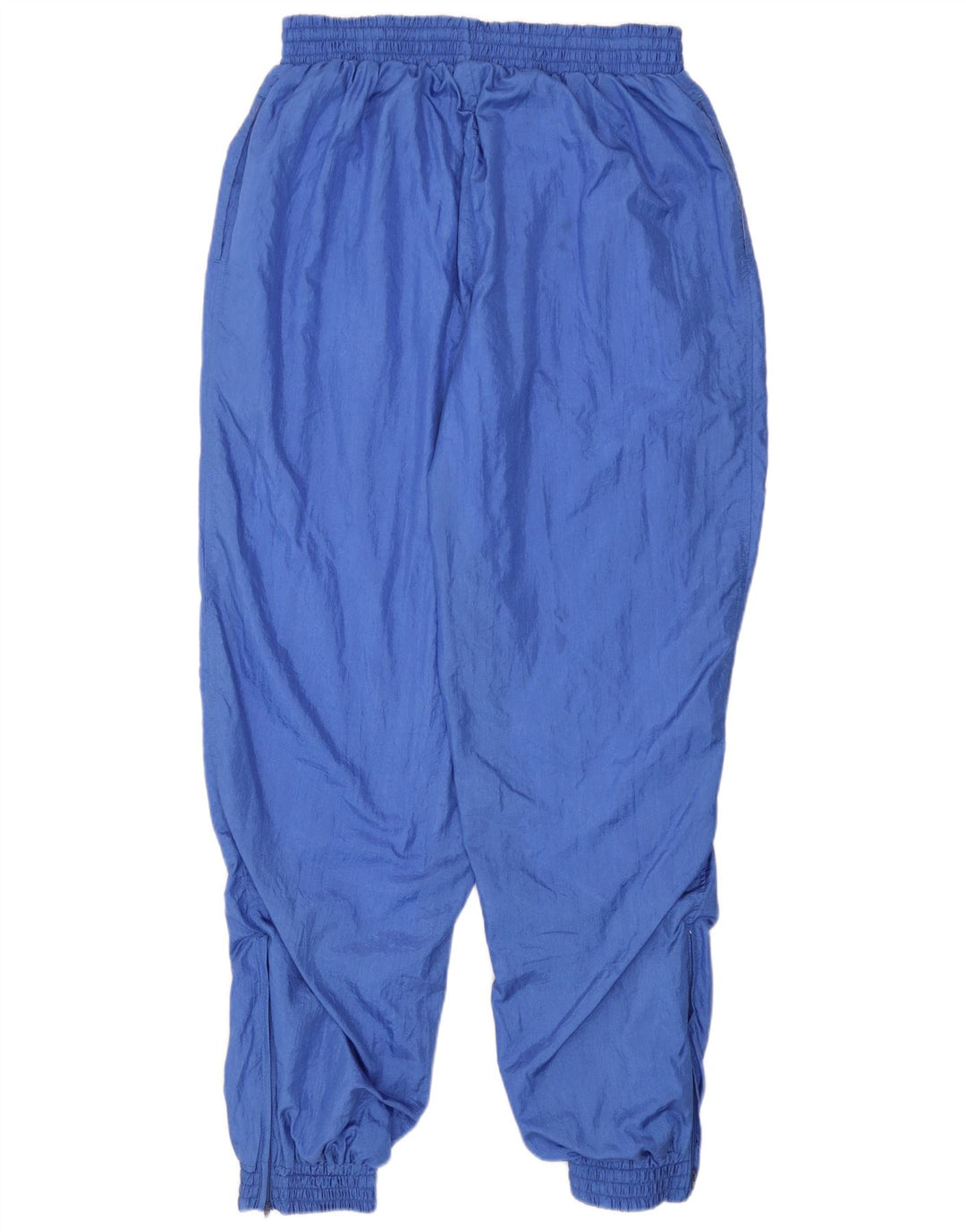 Calça de treino masculina vintage joggers grande poliamida azul