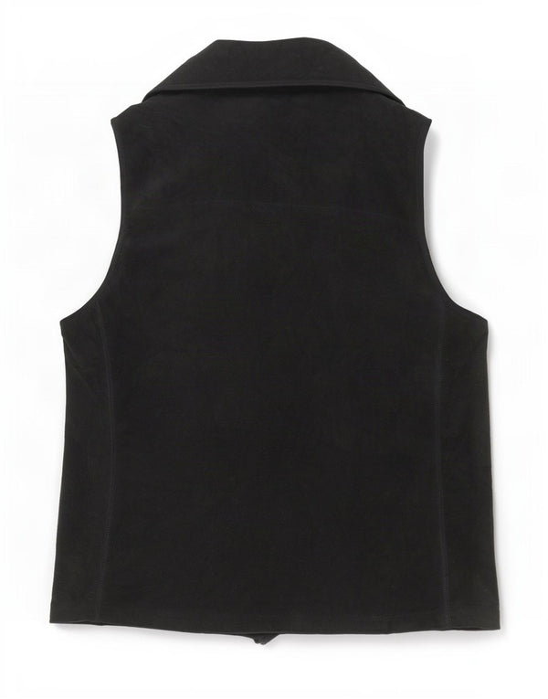 Chaps Womens Fleece Gilet UK 18 XL Poliéster Preto
