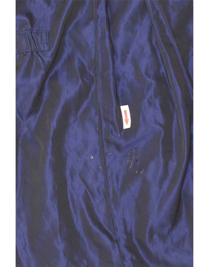 Capa de chuva com capuz para meninas Ted Baker 7-8 anos azul marinho