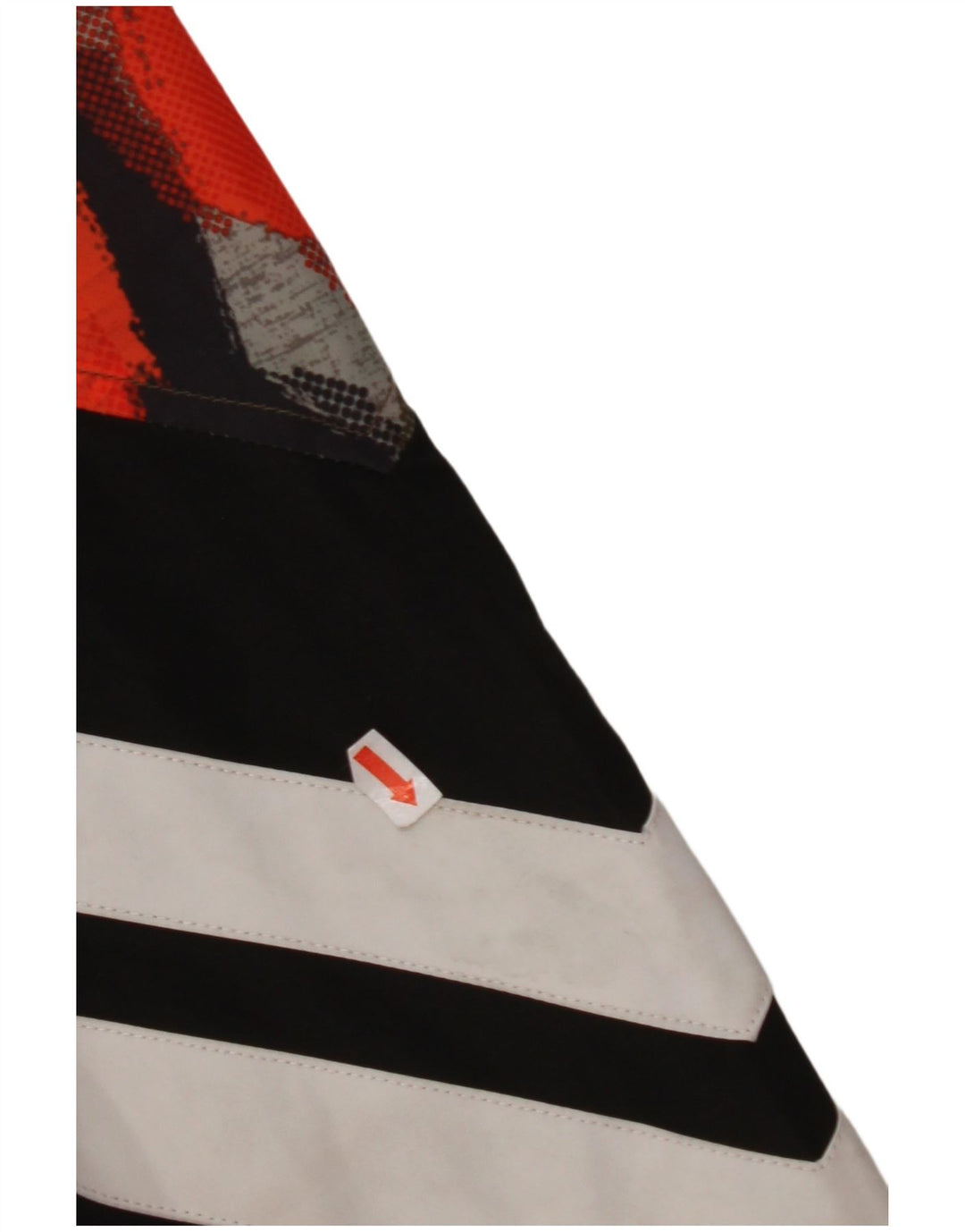 Jaqueta de chuva masculina SUPERDRY com capuz UK 40 grande preta manchada