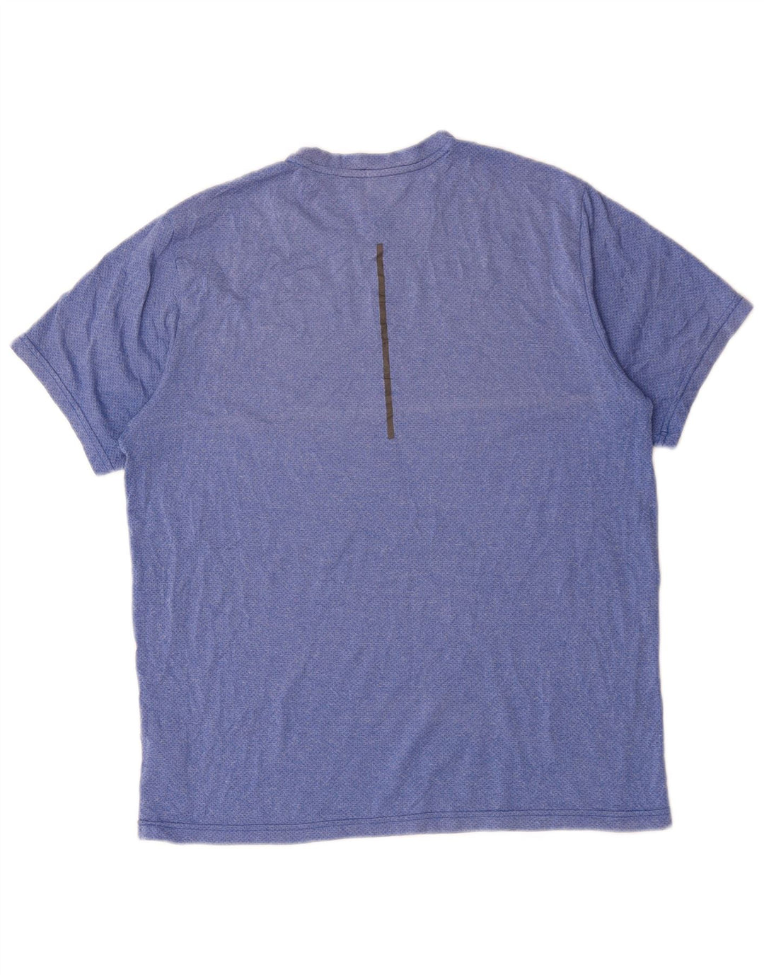 Camiseta masculina New Balance grande poliéster azul