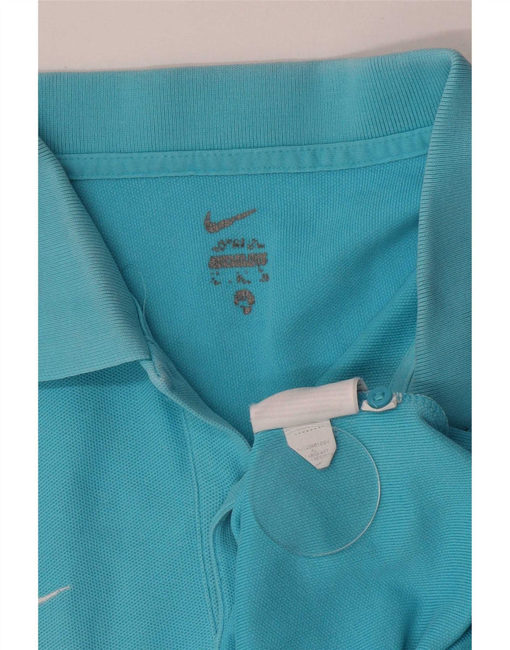 Camisa polo masculina Nike XL azul algodão