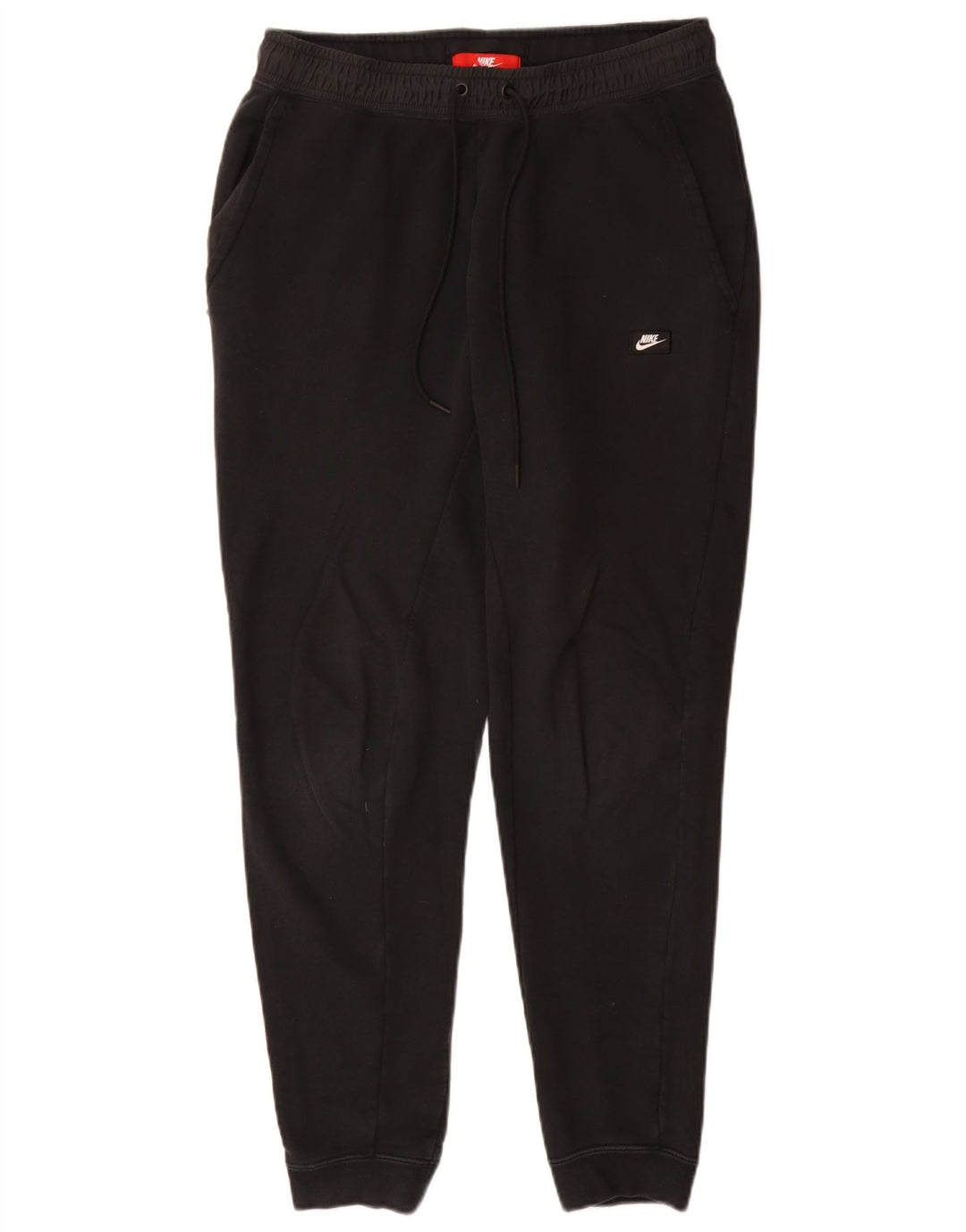 Nike Mens Treino Calças Joggers Médio Algodão Preto