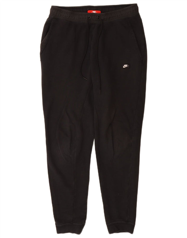 Nike Mens Treino Calças Joggers Médio Algodão Preto