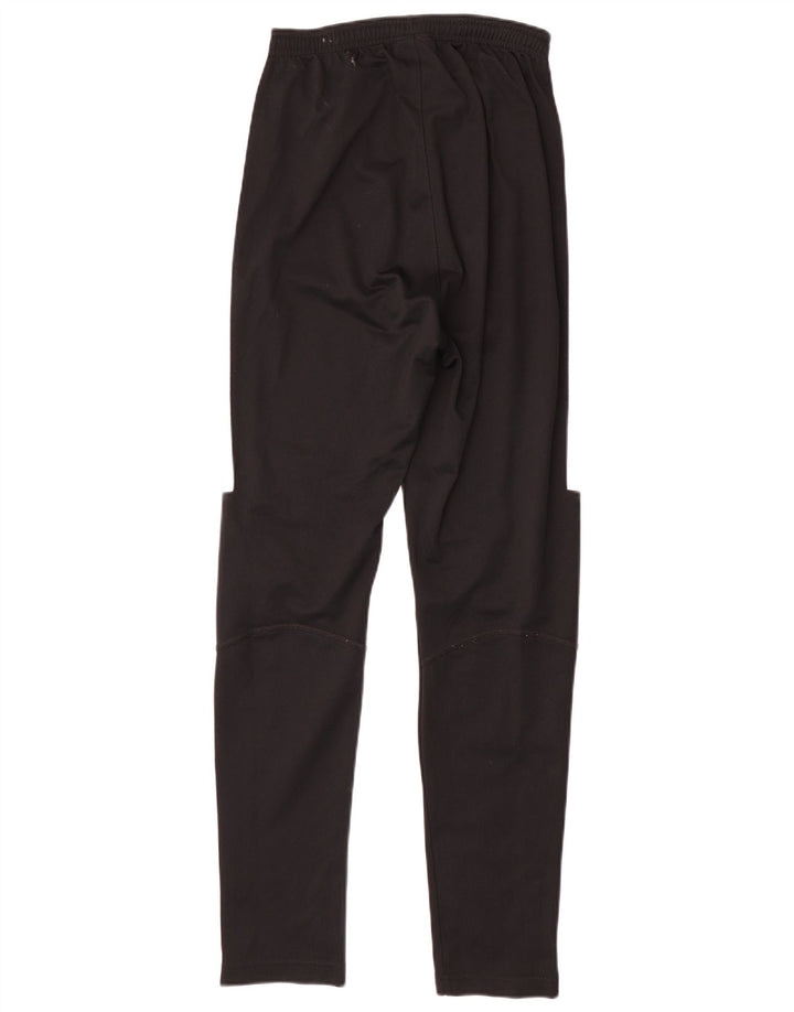 Calça de treino masculina Nike Dri Fit pequena preta colorblock poliéster