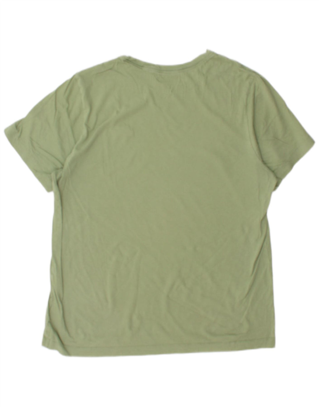 Nike Mens Camiseta Top Grande Algodão Verde