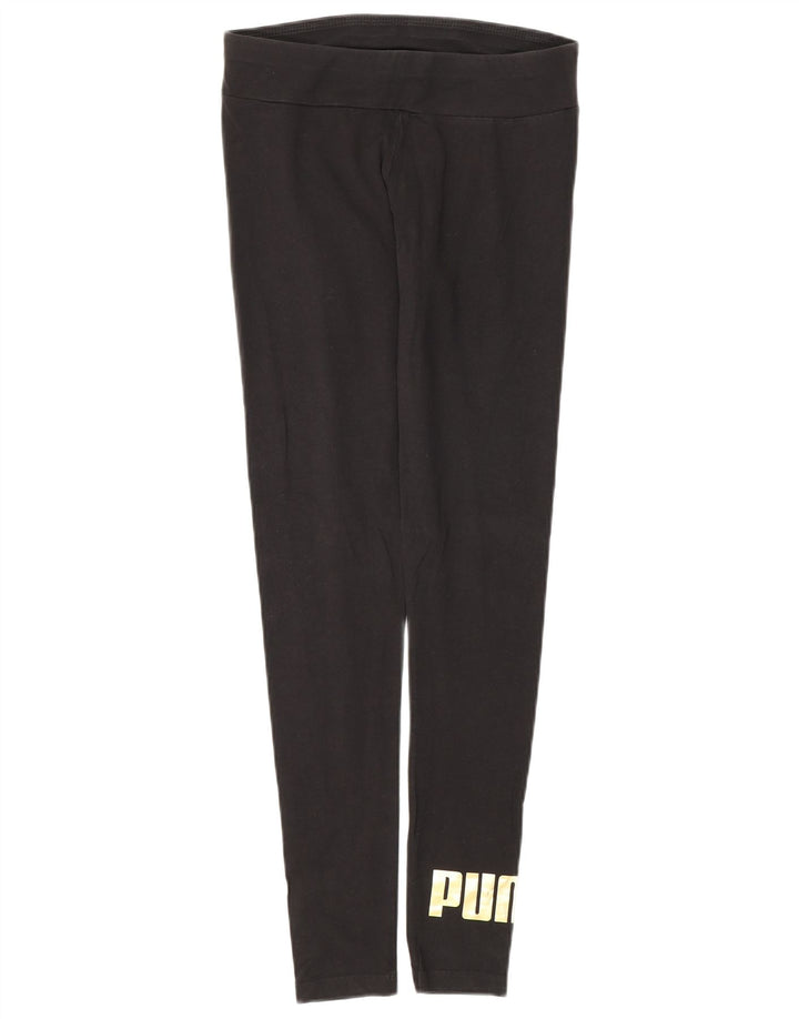Leggings Puma Femininas UK 8 Pequenas Pretas