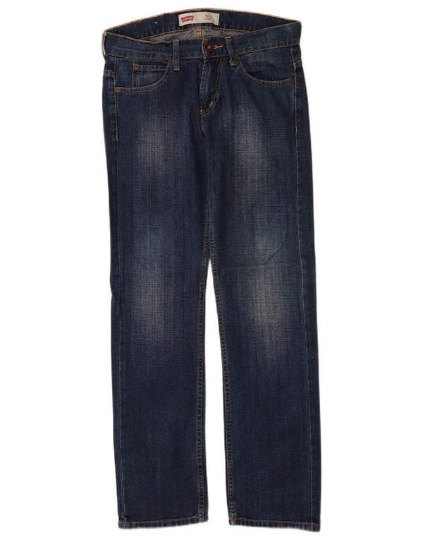 Levi's Boys 511 Slim Jeans 13-14 Anos W28 L30 Azul Marinho Algodão