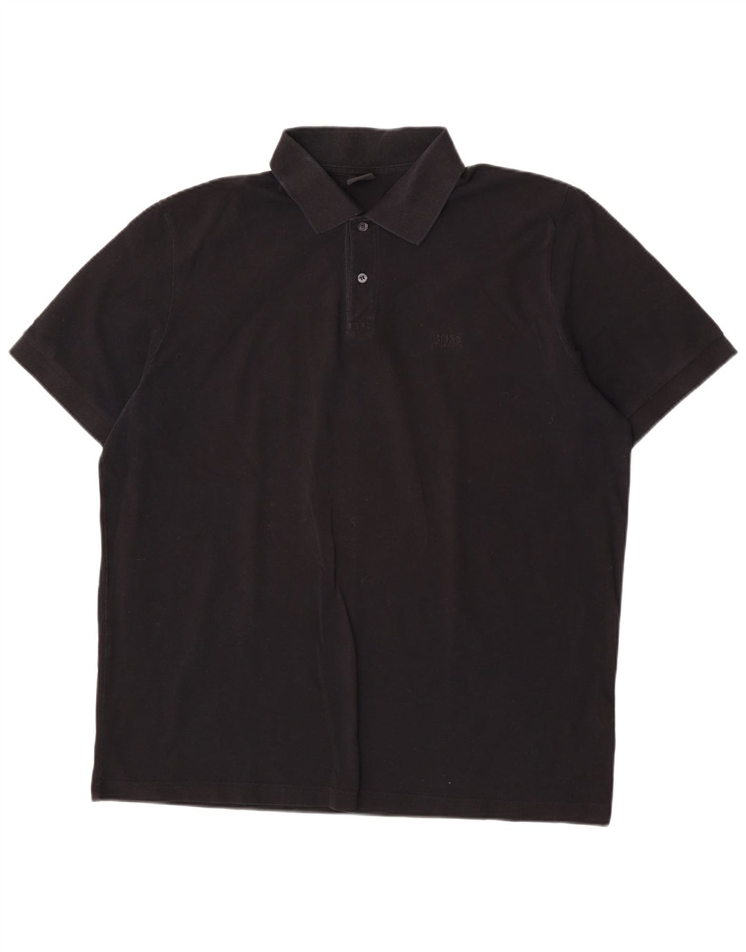 Camisa polo masculina Hugo Boss 2XL algodão preto