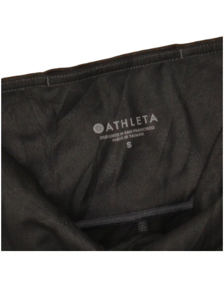 ATHLETA Womens Capri Leggings UK 8 Small  Black