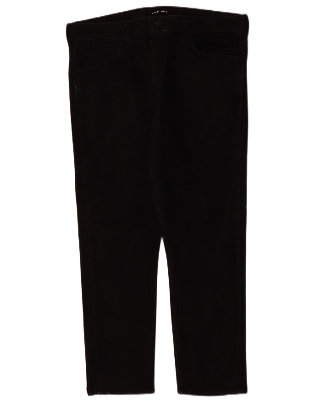 Jeans retos masculinos LEVI'S W36 L27 algodão preto