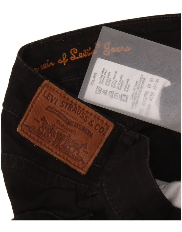 Calça jeans feminina Levi's W29 L30 preta