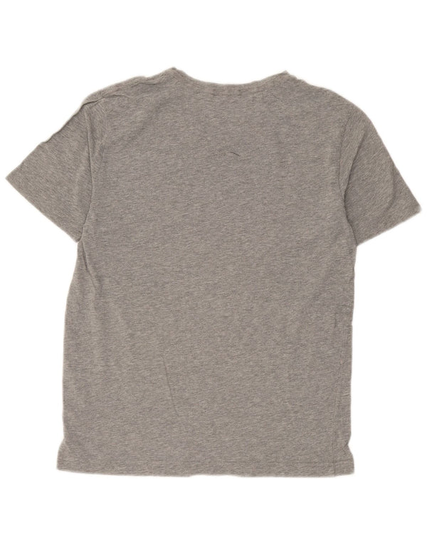 Puma Camiseta Masculina Top Pequeno Algodão Cinza