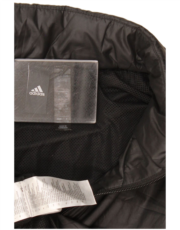 Jaqueta Adidas Feminina Graphic Rain UK 16/18 Grande Poliéster Preto