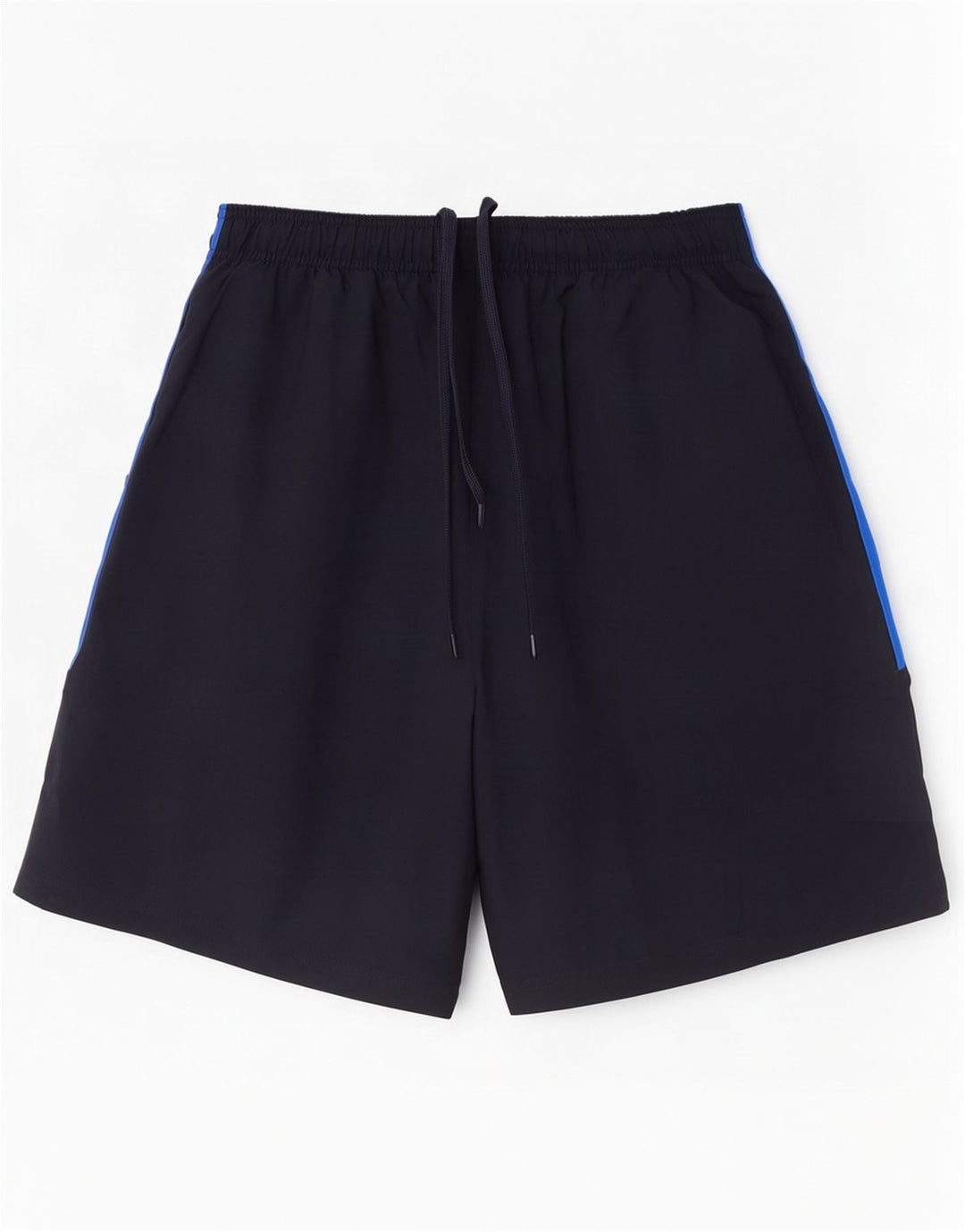 Shorts esportivos masculinos Adidas médio azul marinho poliéster