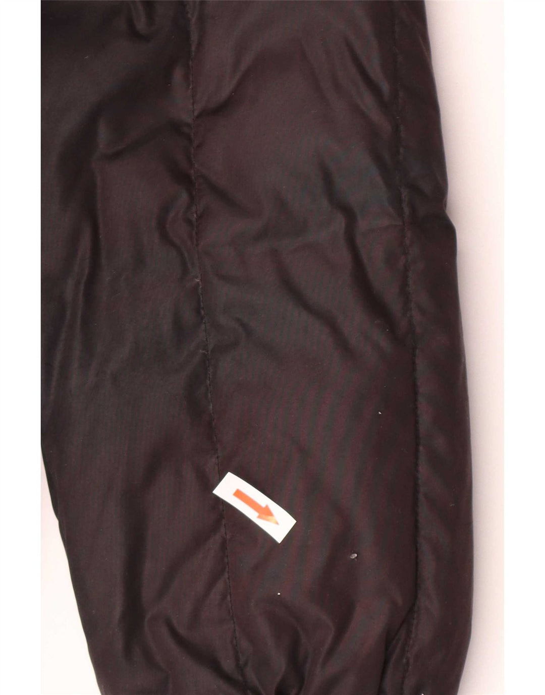 Jaqueta acolchoada masculina Refrigiwear Cruz com capuz UK 38 poliéster preto médio