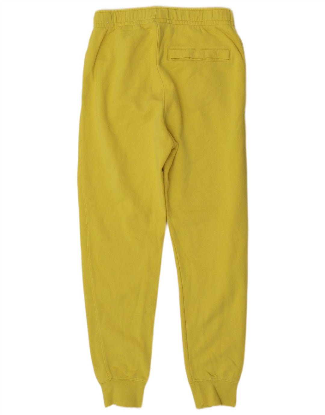 Calça de treino masculina Nike joggers pequeno algodão amarelo