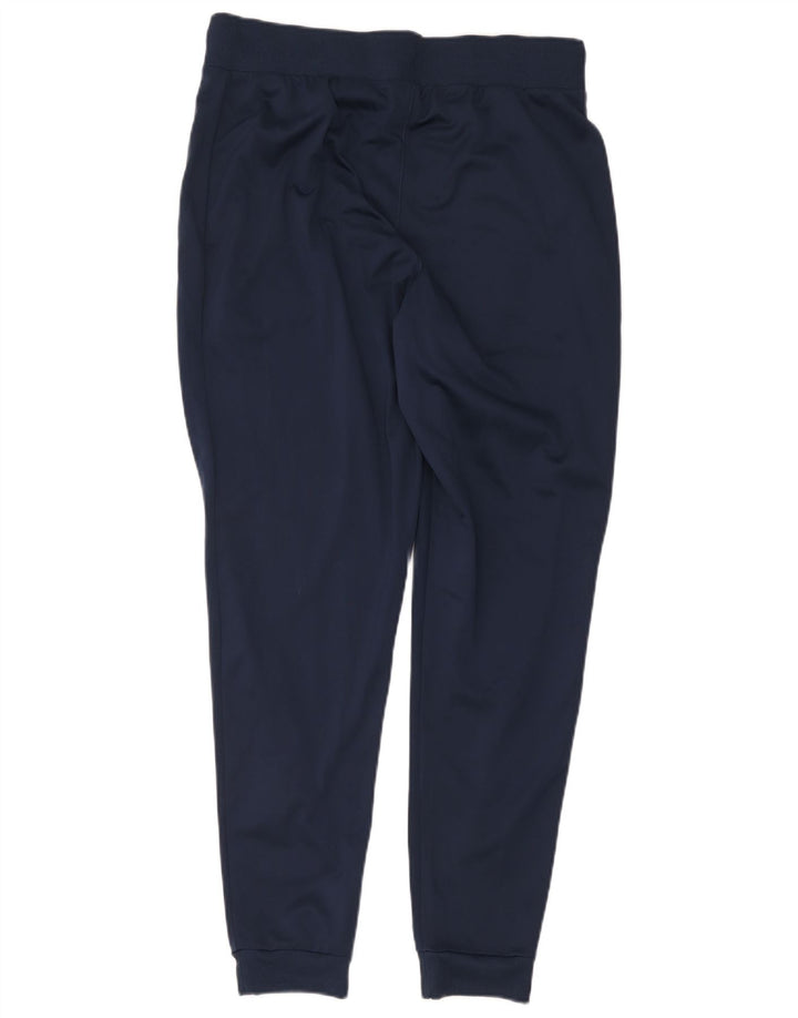 Calça de treino masculina Asics Joggers grande poliéster azul marinho