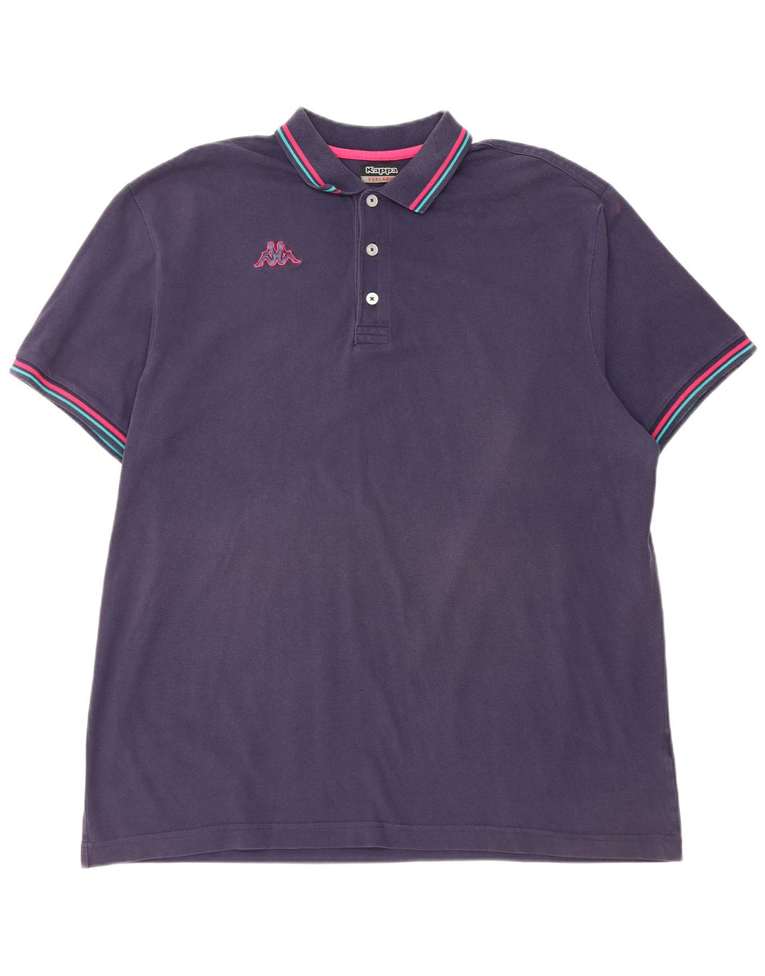 Camisa polo masculina Kappa 3XL azul marinho