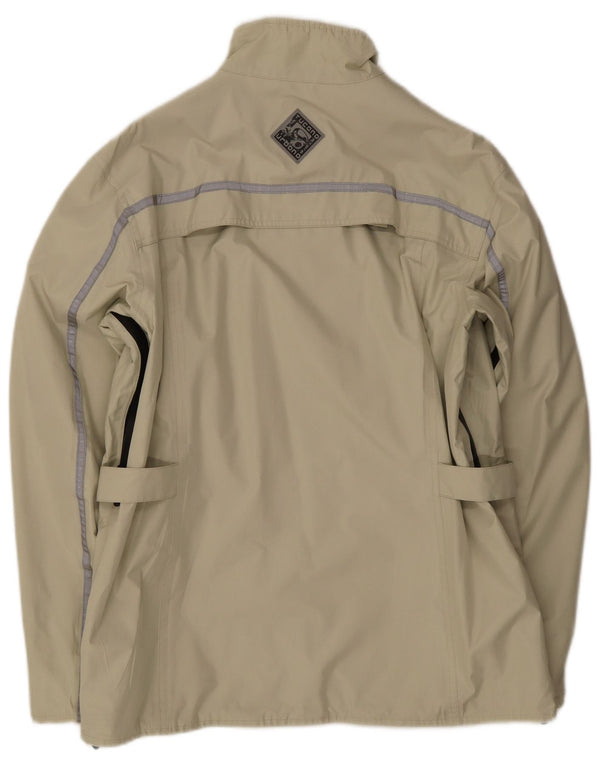 Tucano Urbano Mens Racer Jacket UK 38 Poliéster bege médio
