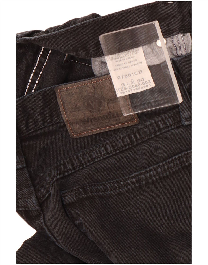 Calça jeans masculina Wrangler W31 L24 algodão preto