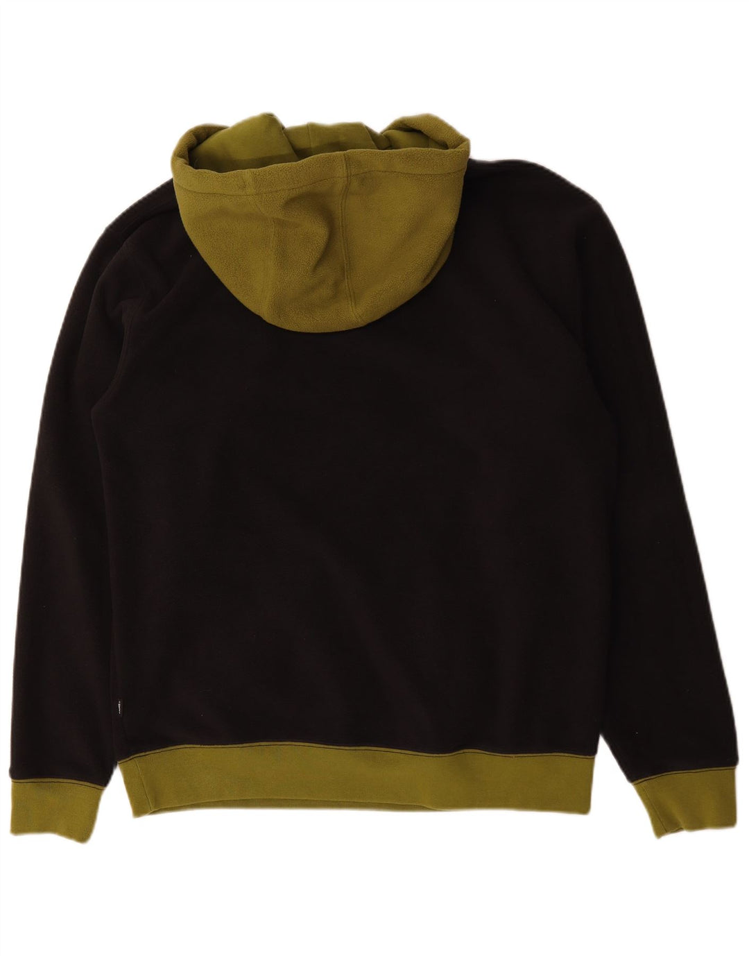 Vans Mens Hooded Fleece Jumper Médio Preto Colourblock Poliéster