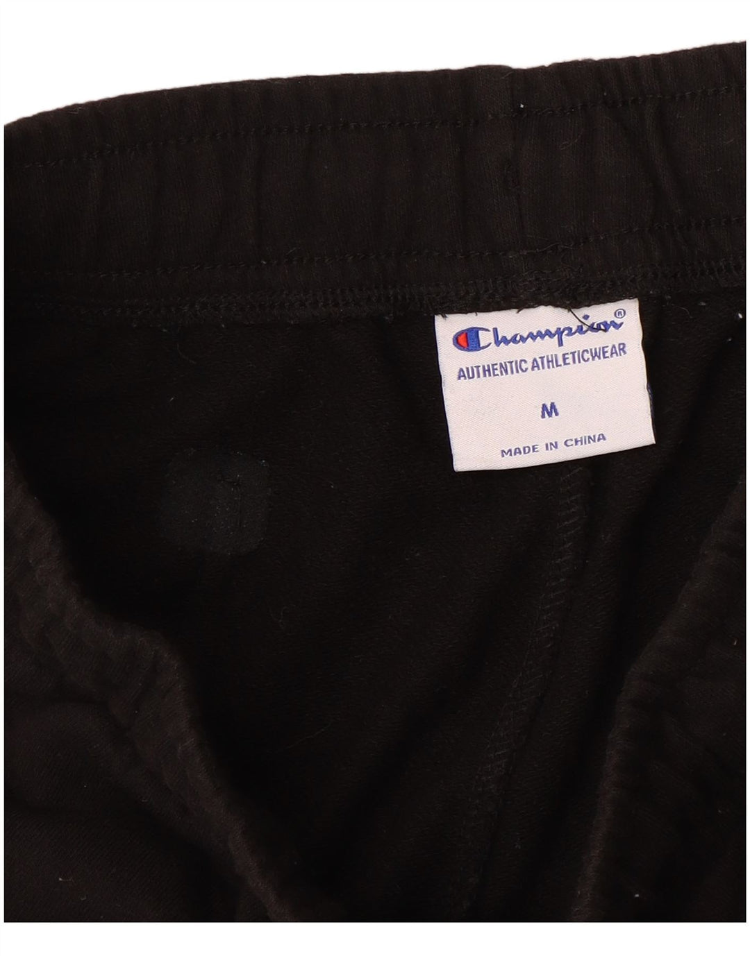 Shorts esportivos femininos CHAMPION UK 14 médio algodão preto