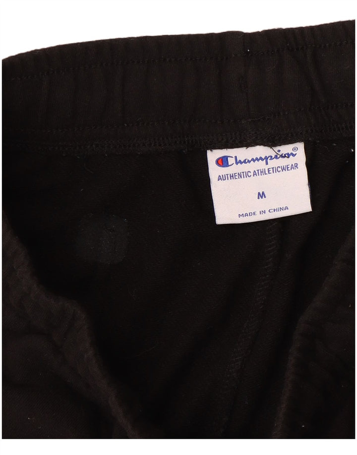 Shorts esportivos femininos CHAMPION UK 14 médio algodão preto