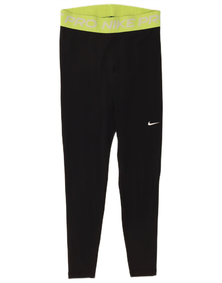 Leggings Nike Dri Fit Feminina UK 12 Médio Preto