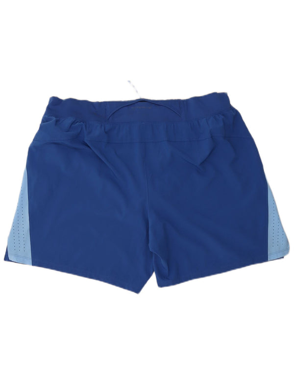 Under Armour Mens Sport Shorts 2XL Poliéster Colourblock Azul