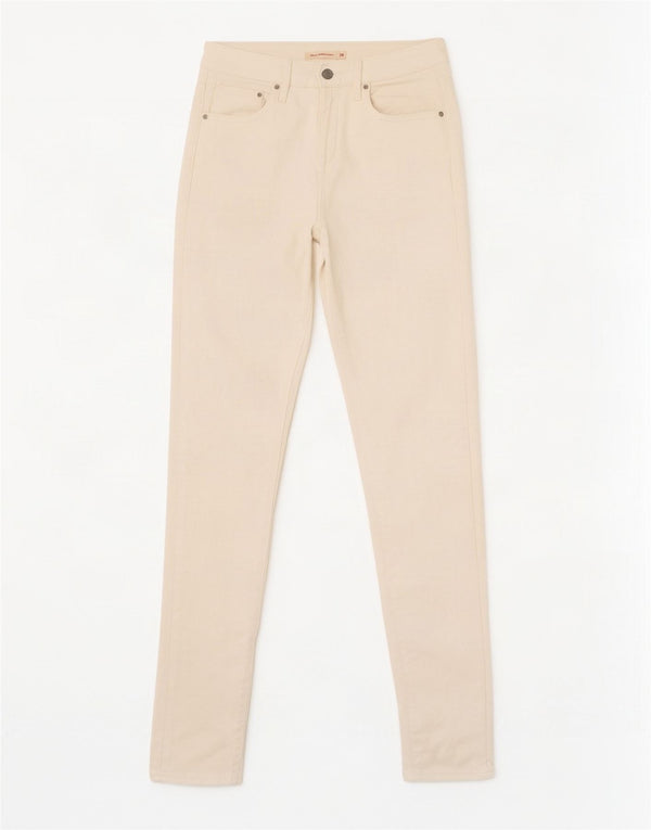 Calça jeans feminina Levi's 721 High Rise Skinny W26 L32 algodão branco