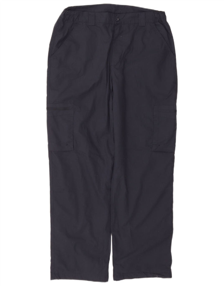 Calça corta-vento masculina Mountain Warehouse Cargo W34 L30 azul marinho