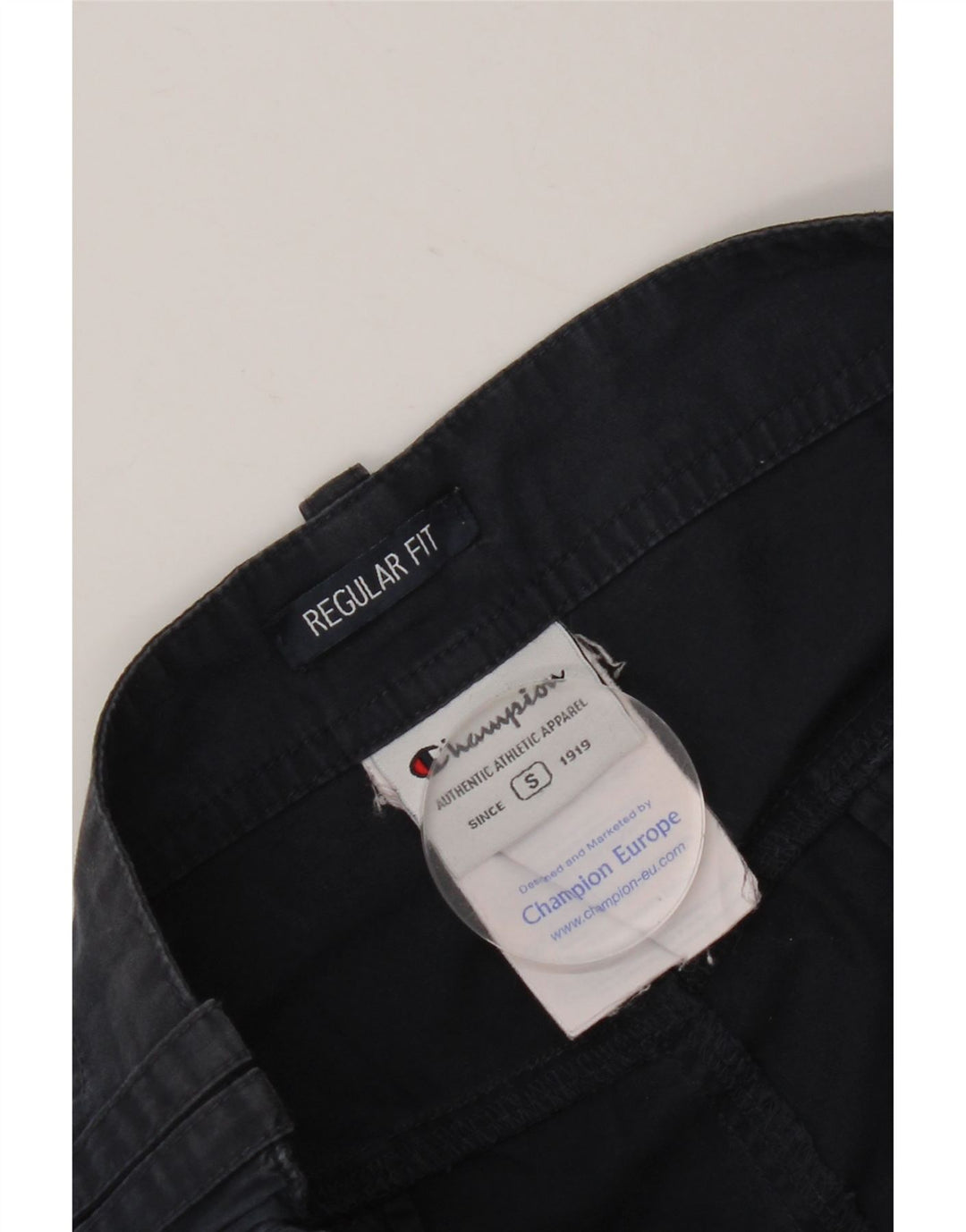 Shorts cargo masculino de ajuste regular CHAMPION pequeno W29 algodão azul marinho