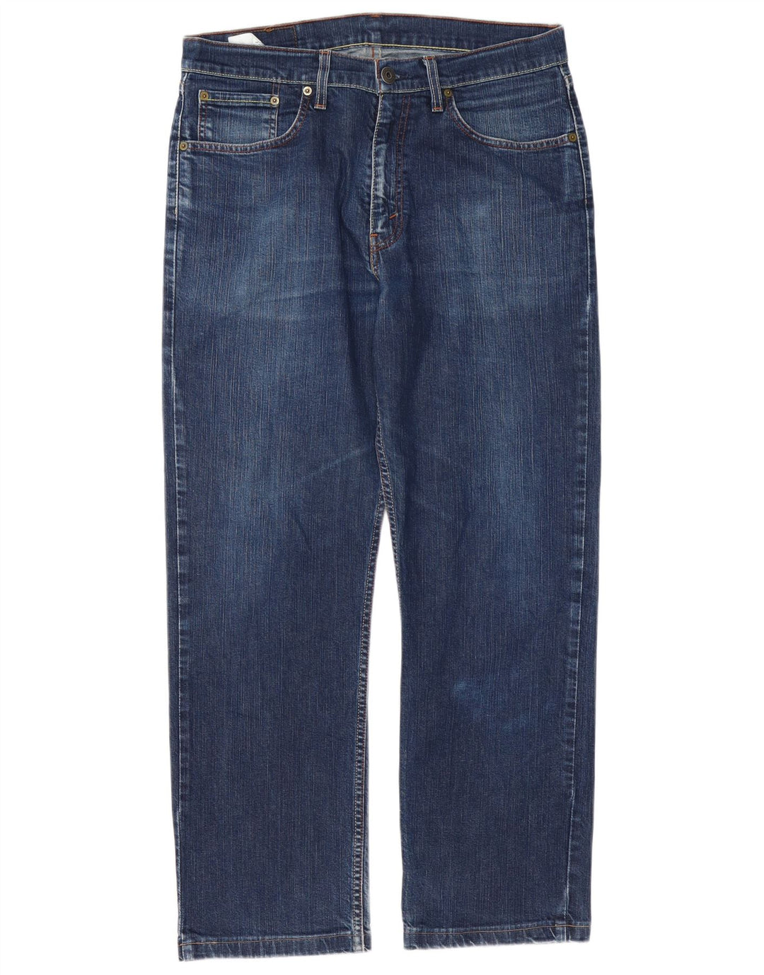 Calça jeans masculina Levi's 751 Straight W34 L29 azul algodão
