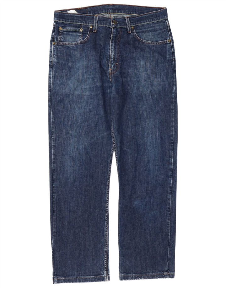 Calça jeans masculina Levi's 751 Straight W34 L29 azul algodão