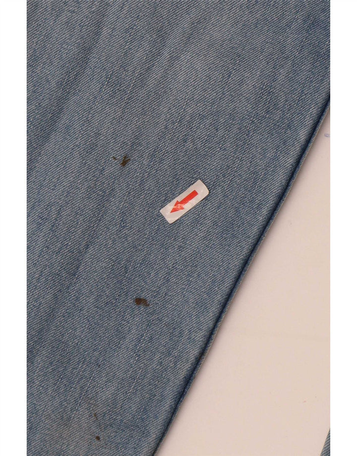 Calça jeans feminina Levi's 501 Straight W29 L31 azul algodão