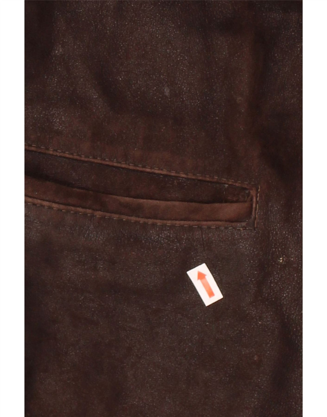Jaqueta de couro masculina CONBIPEL UK 36 pequena couro marrom