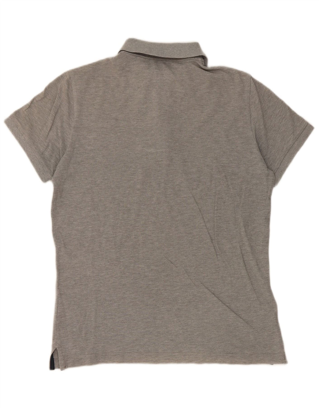 Camisa polo masculina Henry Cottons algodão cinza médio