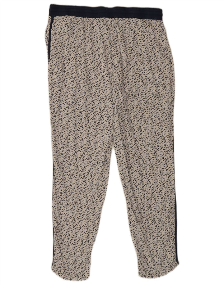Calça de treino feminina MARKS & SPENCER UK 12 médio branco