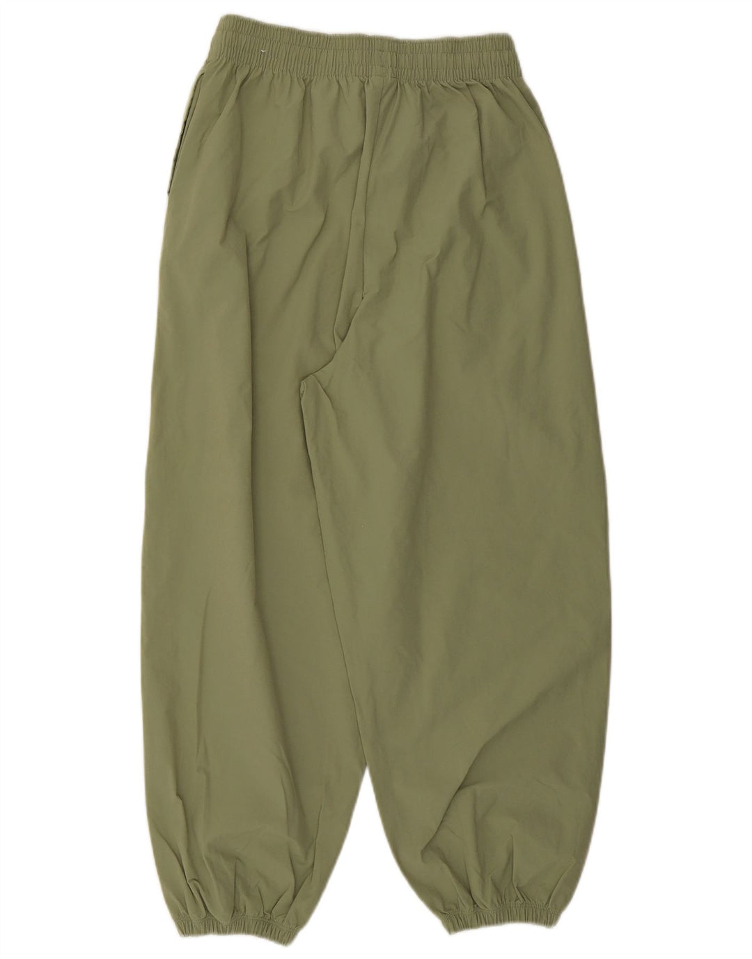 Nike Womens Graphic Tracksuit Calças Joggers UK 12 Medium Khaki Nylon