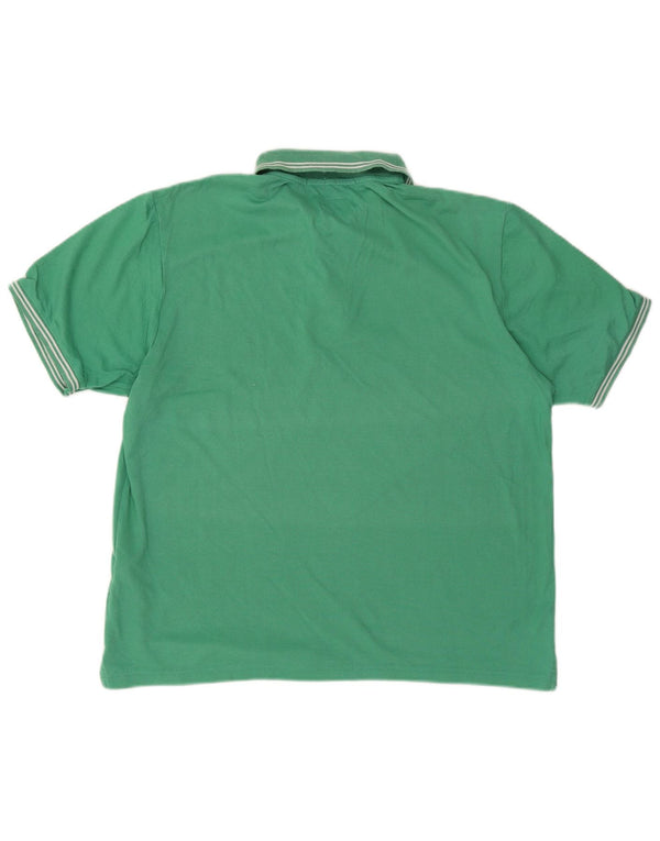 Camisa polo masculina Champion Easy Fit XL algodão verde