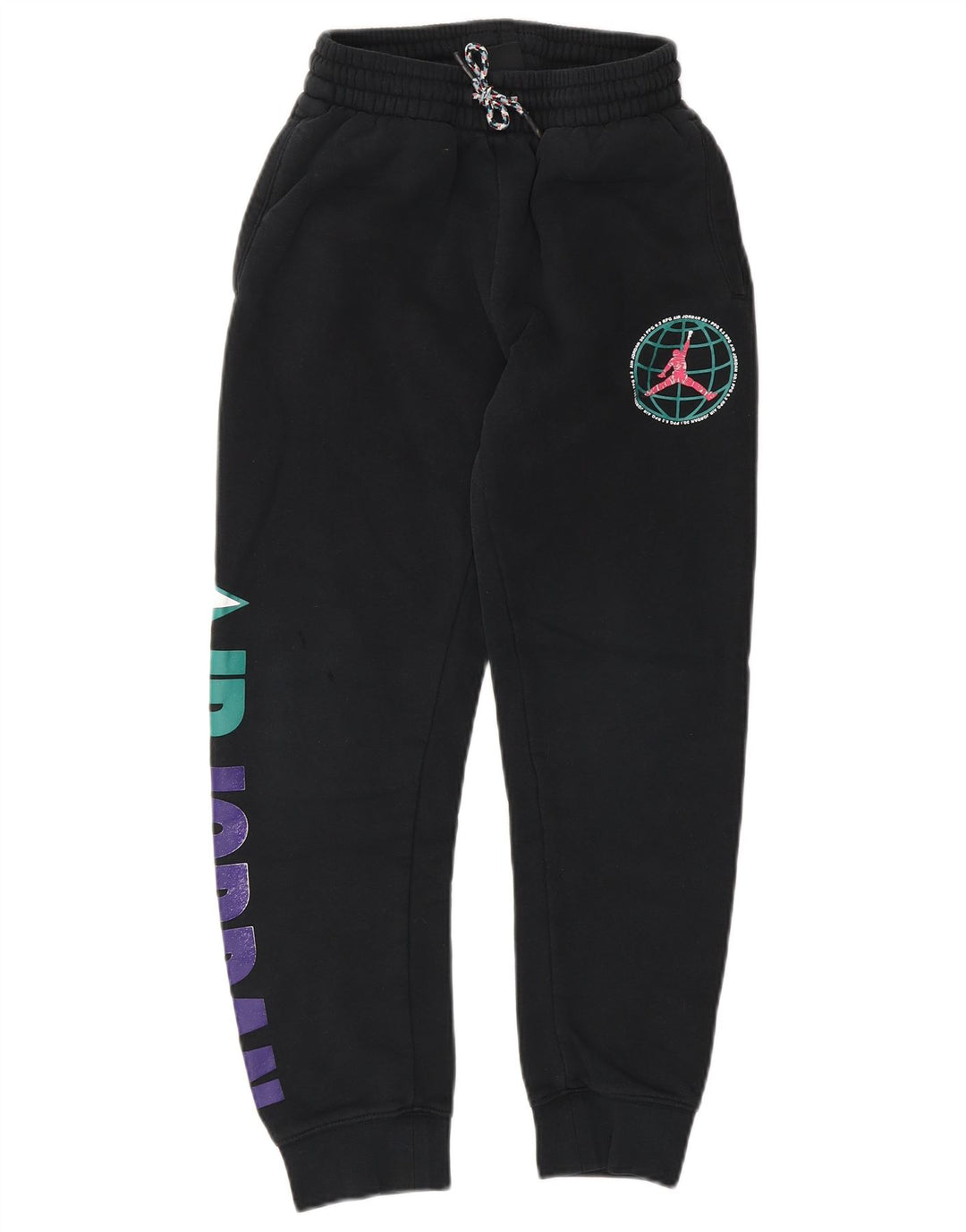 Jordan Boys Graphic Calças de treino Joggers 10-11 anos médio preto