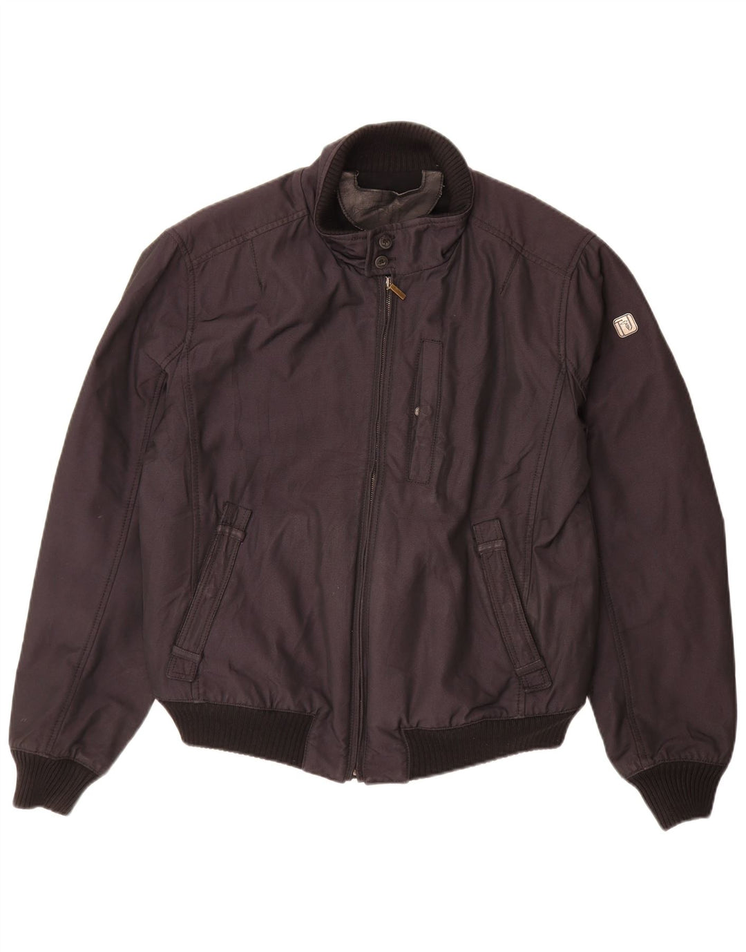 Jaqueta bomber masculina TRUSSARDI JEANS IT 52 XL poliéster preto